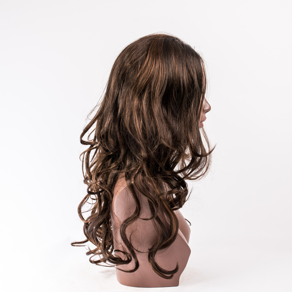 Fiber noble synthetic hair wig  LJ79